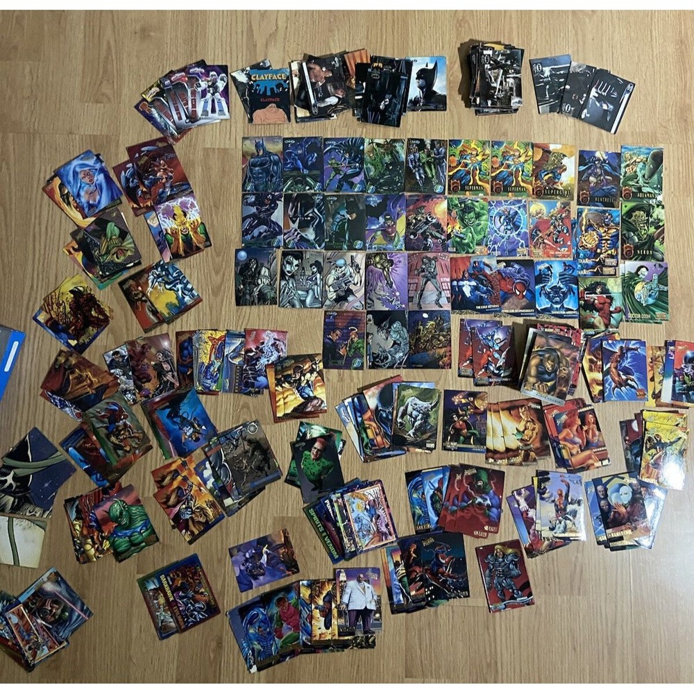 Vintage Trading Cards Lot - Marvel Metal / Fleet Ultra / Batman Returns